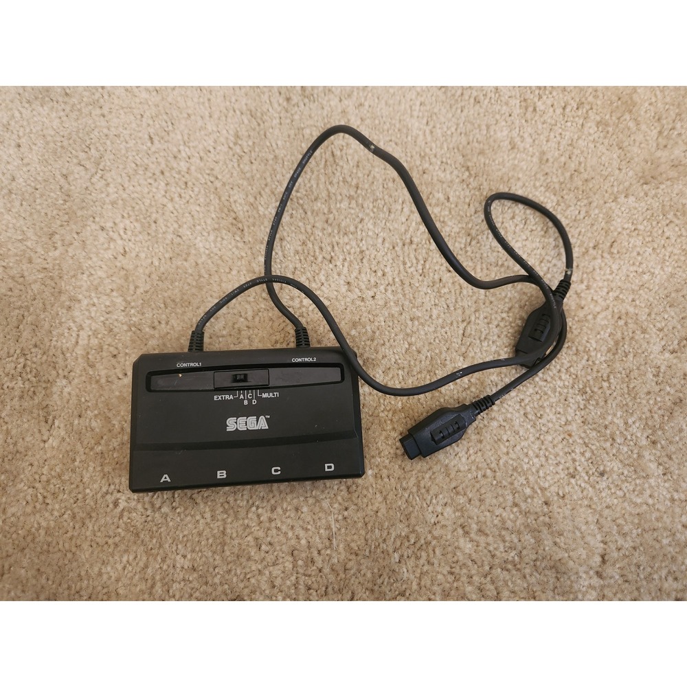 Sega Genesis Team Player Multi-Player Adapter 4-Port Controller Hub
